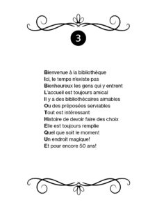 Concours 50e adultes 3e prix