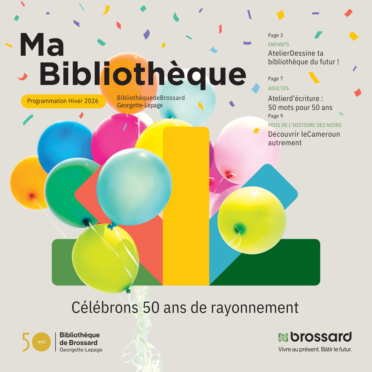 Page couverture du Ma Bibliotheque hiver 2026
